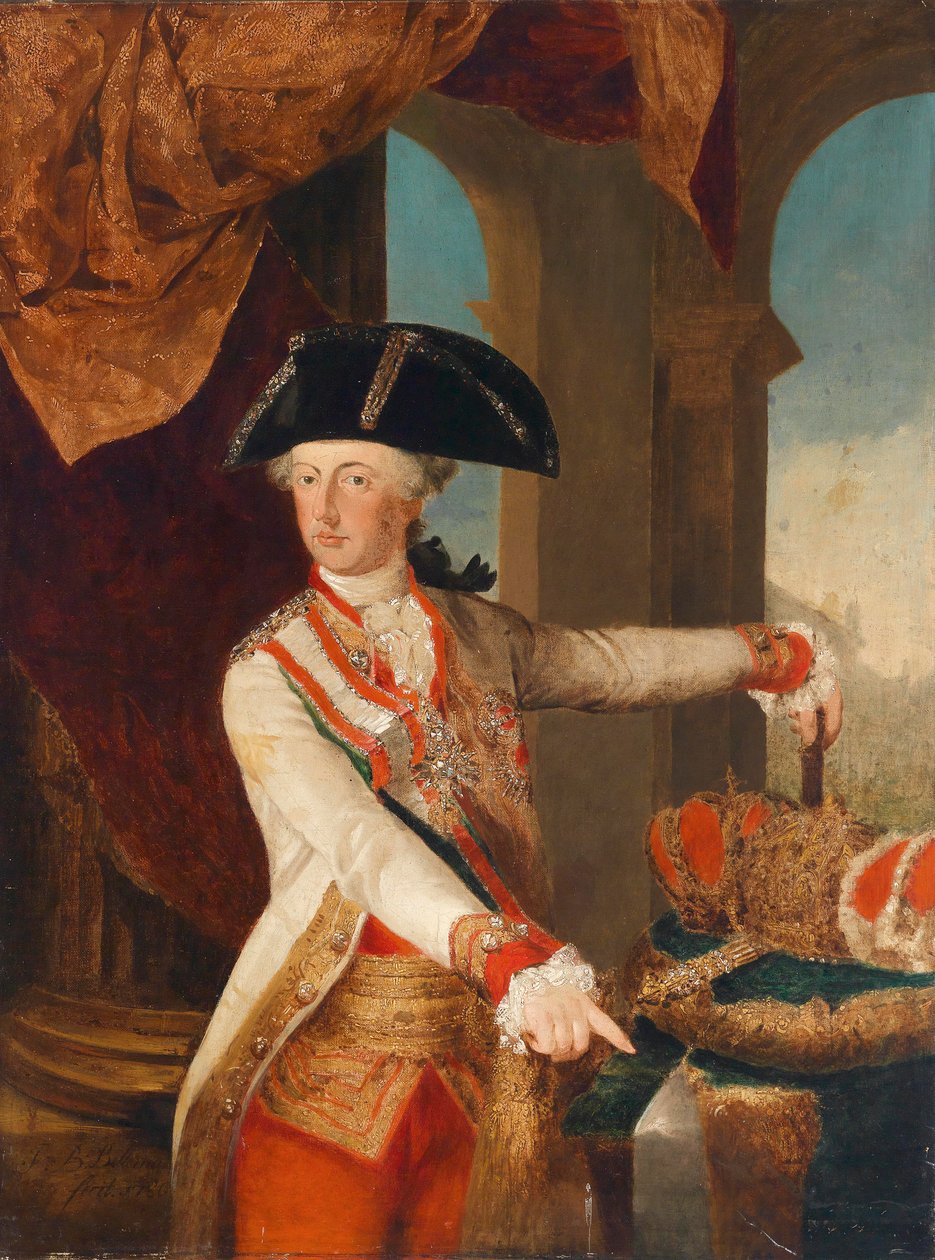 Imperador José II (1741-1790) de Jean Baptiste Bellemans
