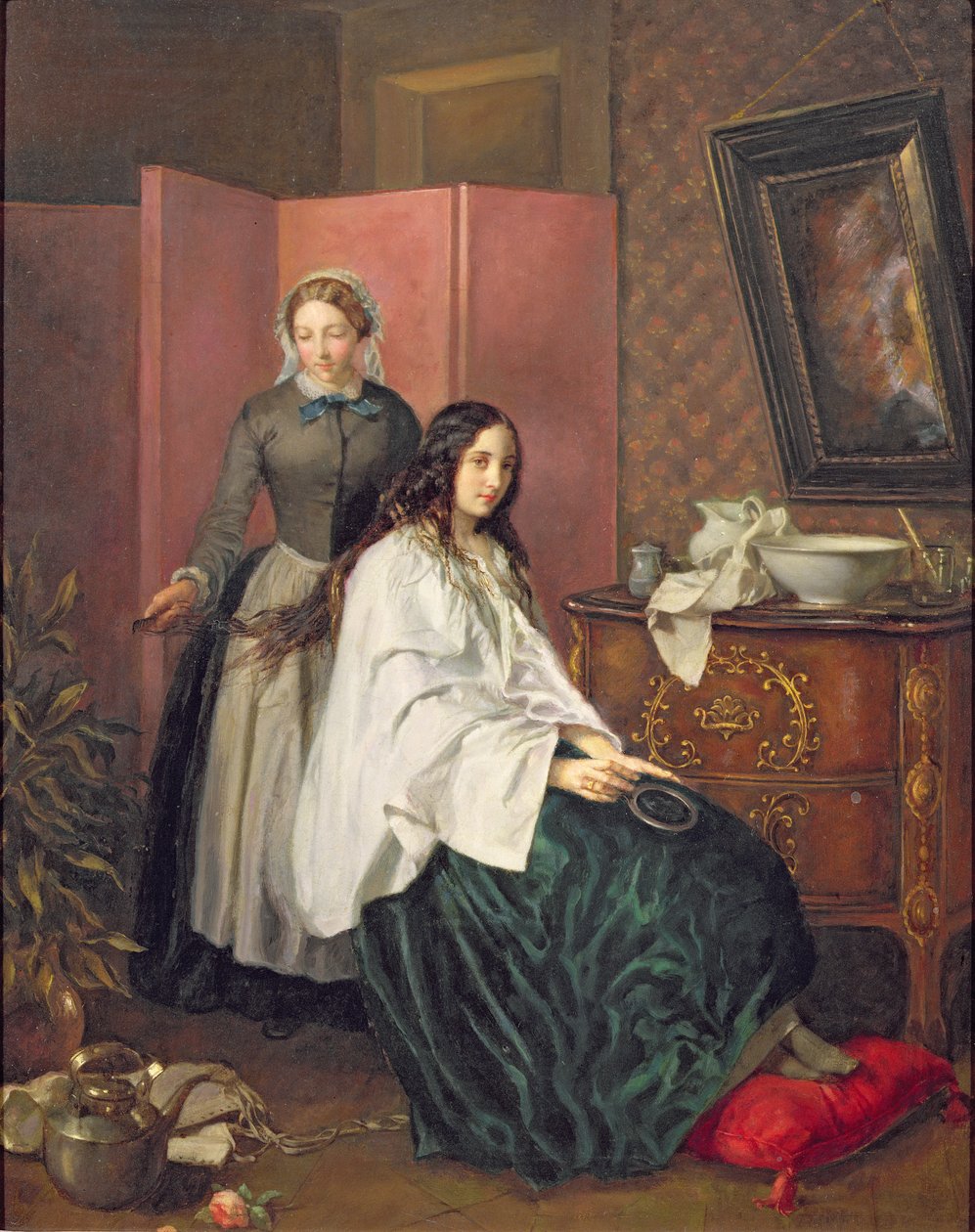 Penteando tresses da minha senhora de Jean Baptiste Beranger