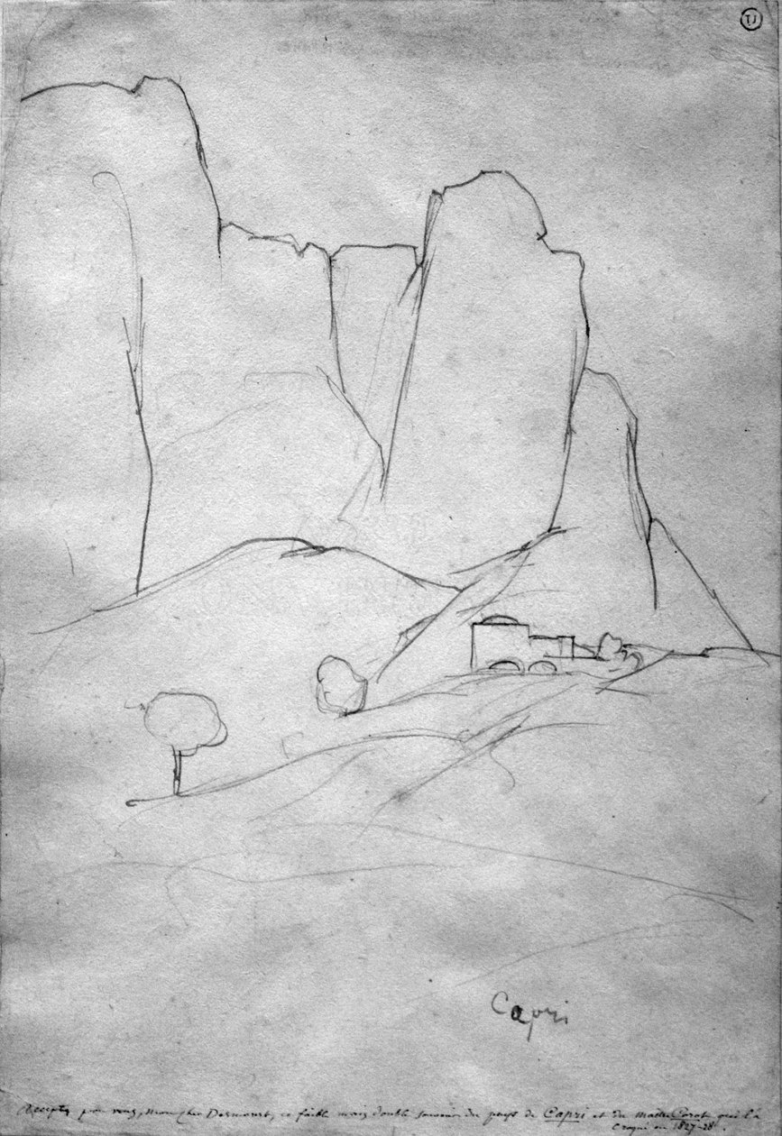 Capri de Jean Baptiste Camille Corot