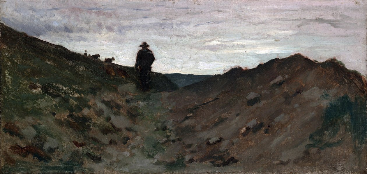 Paisagem com figura de Jean Baptiste Camille Corot
