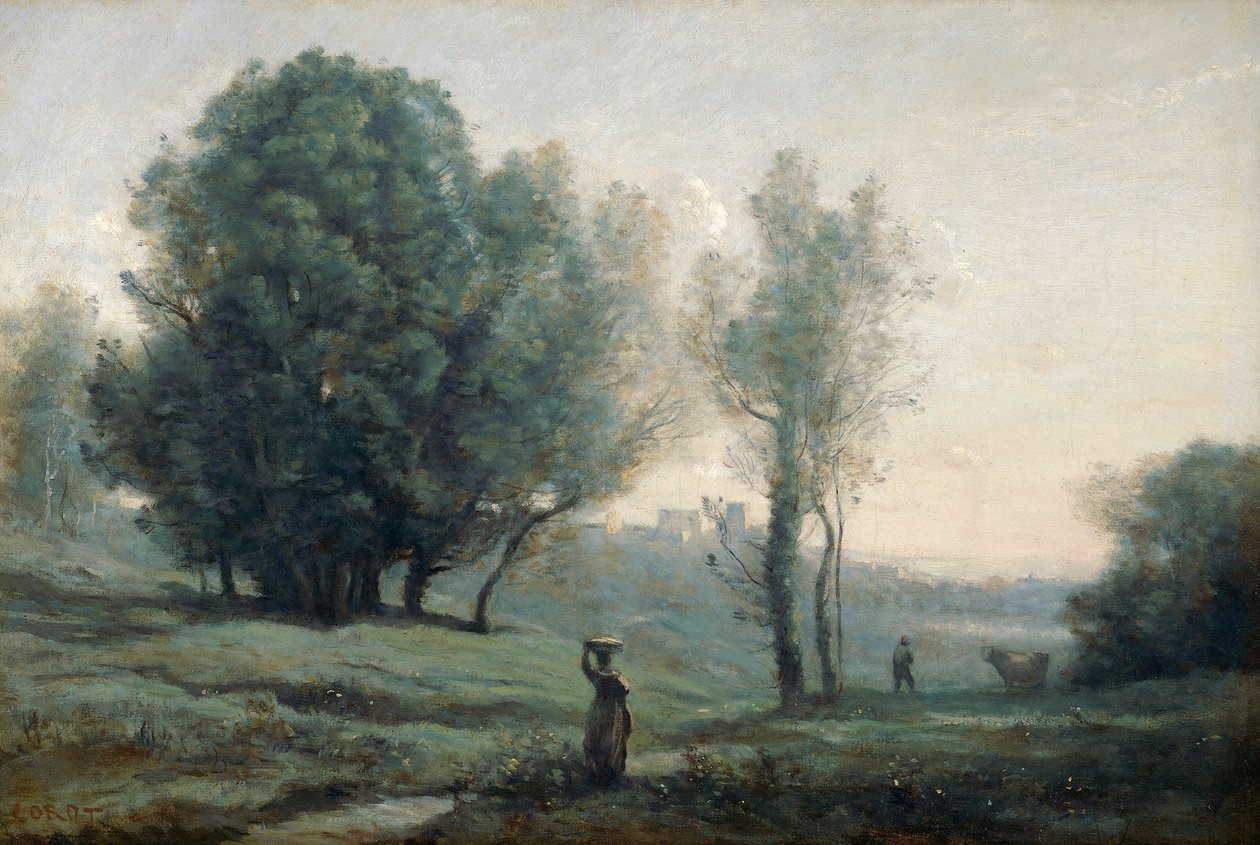 Paisagem de Jean Baptiste Camille Corot