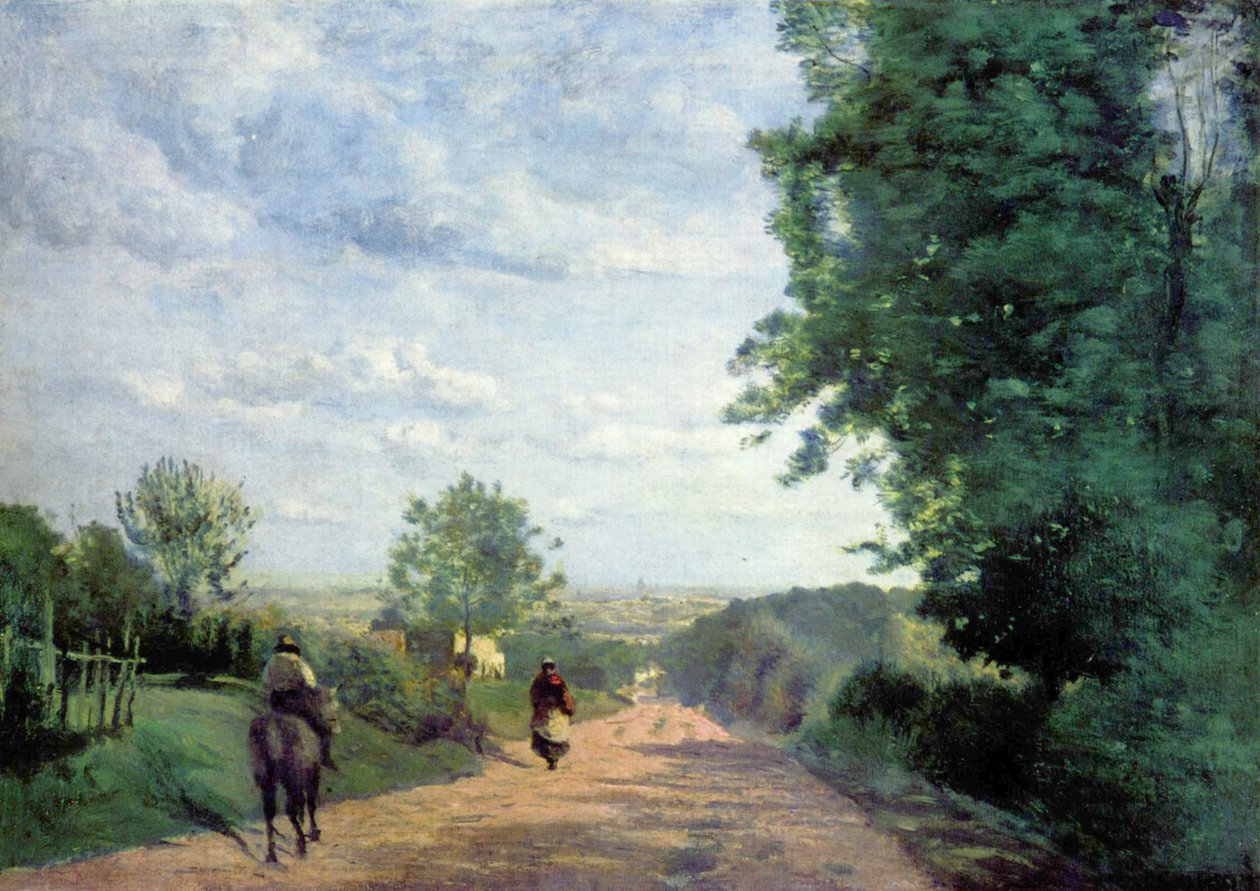 O Chemin de Sèvres de Jean Baptiste Camille Corot