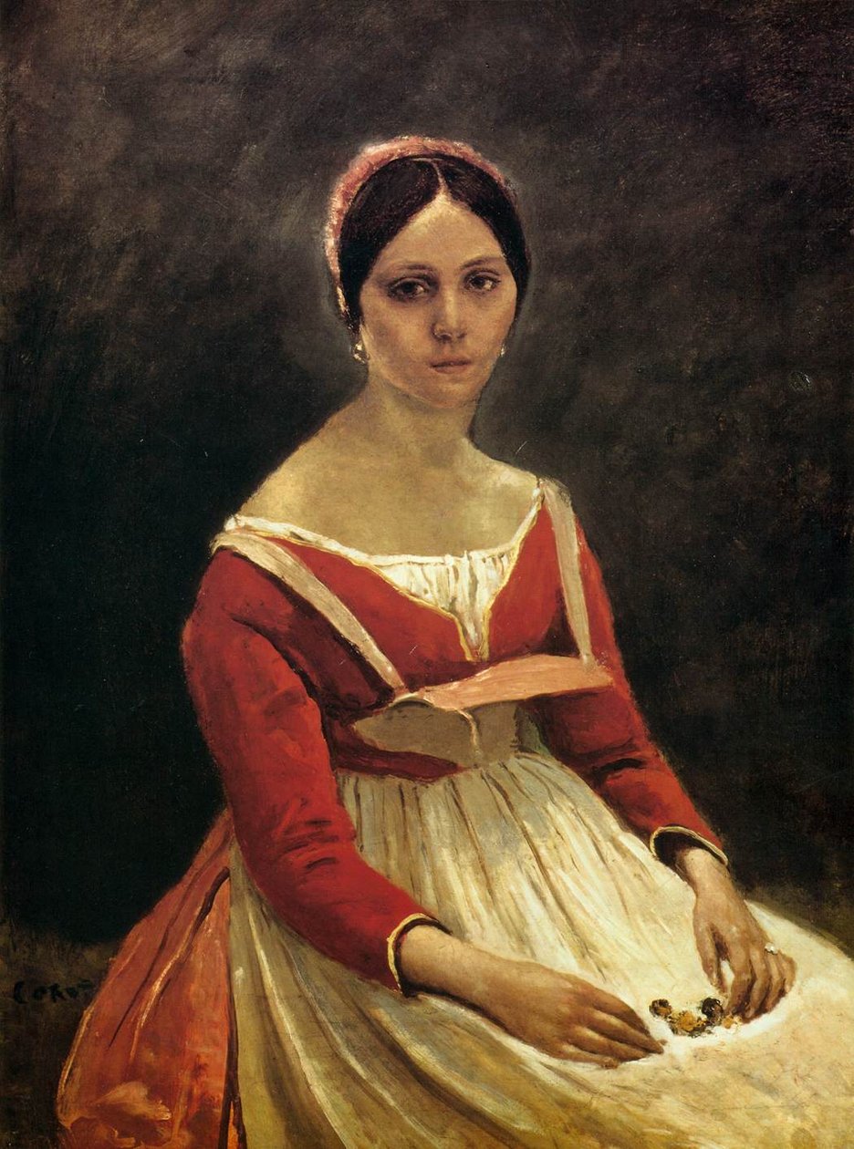 Madame Legois de Jean Baptiste Camille Corot