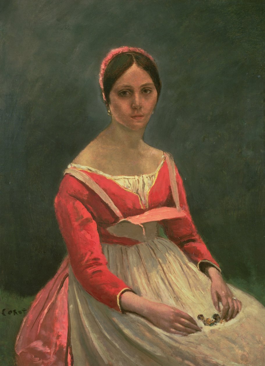 Madame Legois, 1838 de Jean Baptiste Camille Corot