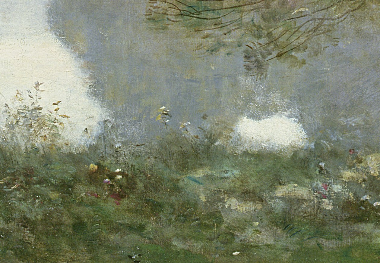 Souvenir de Mortefontaine, 1864 (detalhe de 205425) de Jean Baptiste Camille Corot
