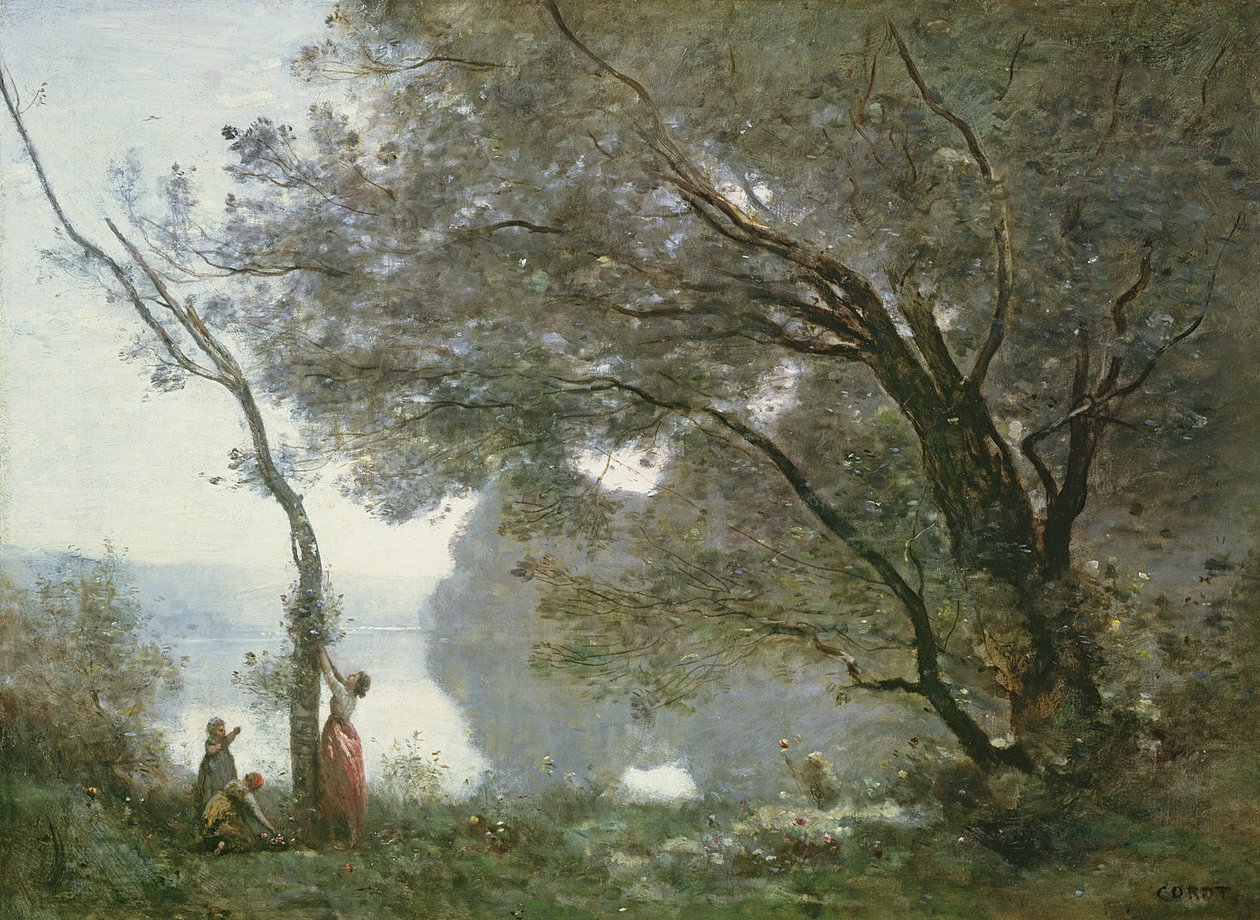 Lembrança de Mortefontaine, 1864 de Jean Baptiste Camille Corot