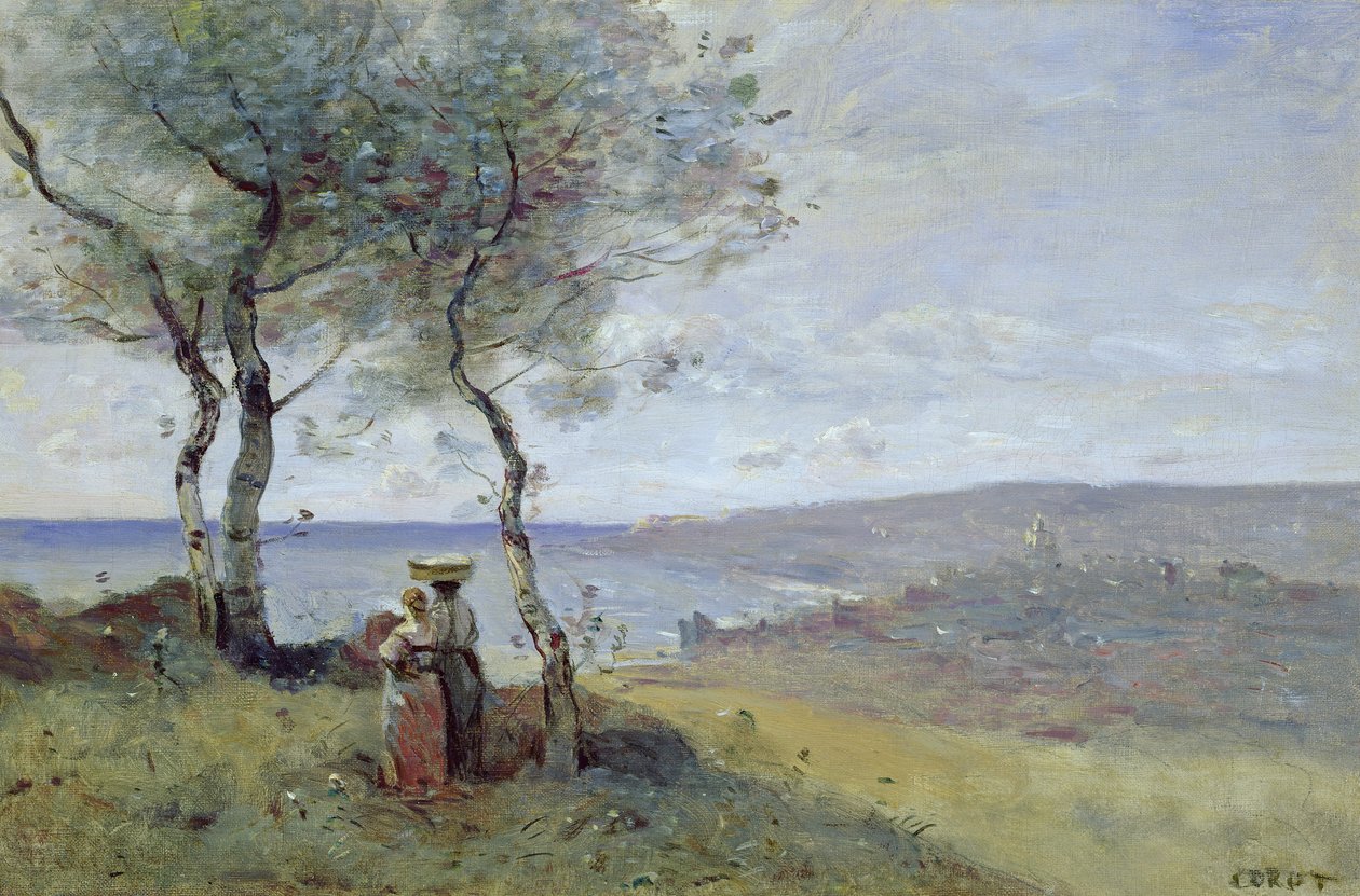 Lembrança de São João da Luz, 1872 de Jean Baptiste Camille Corot