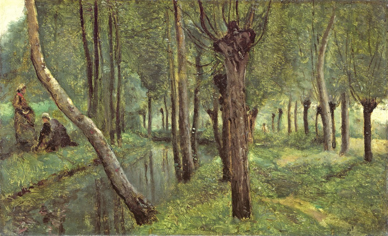 O Dique, c.1865 de Jean Baptiste Camille Corot