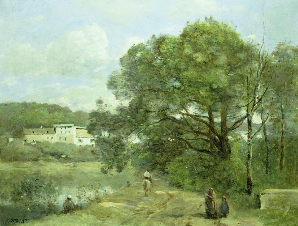 Cidade de Avray de Jean Baptiste Camille Corot