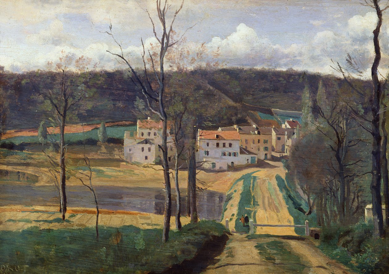 Ville-d&39;Avray, c.1820 de Jean Baptiste Camille Corot