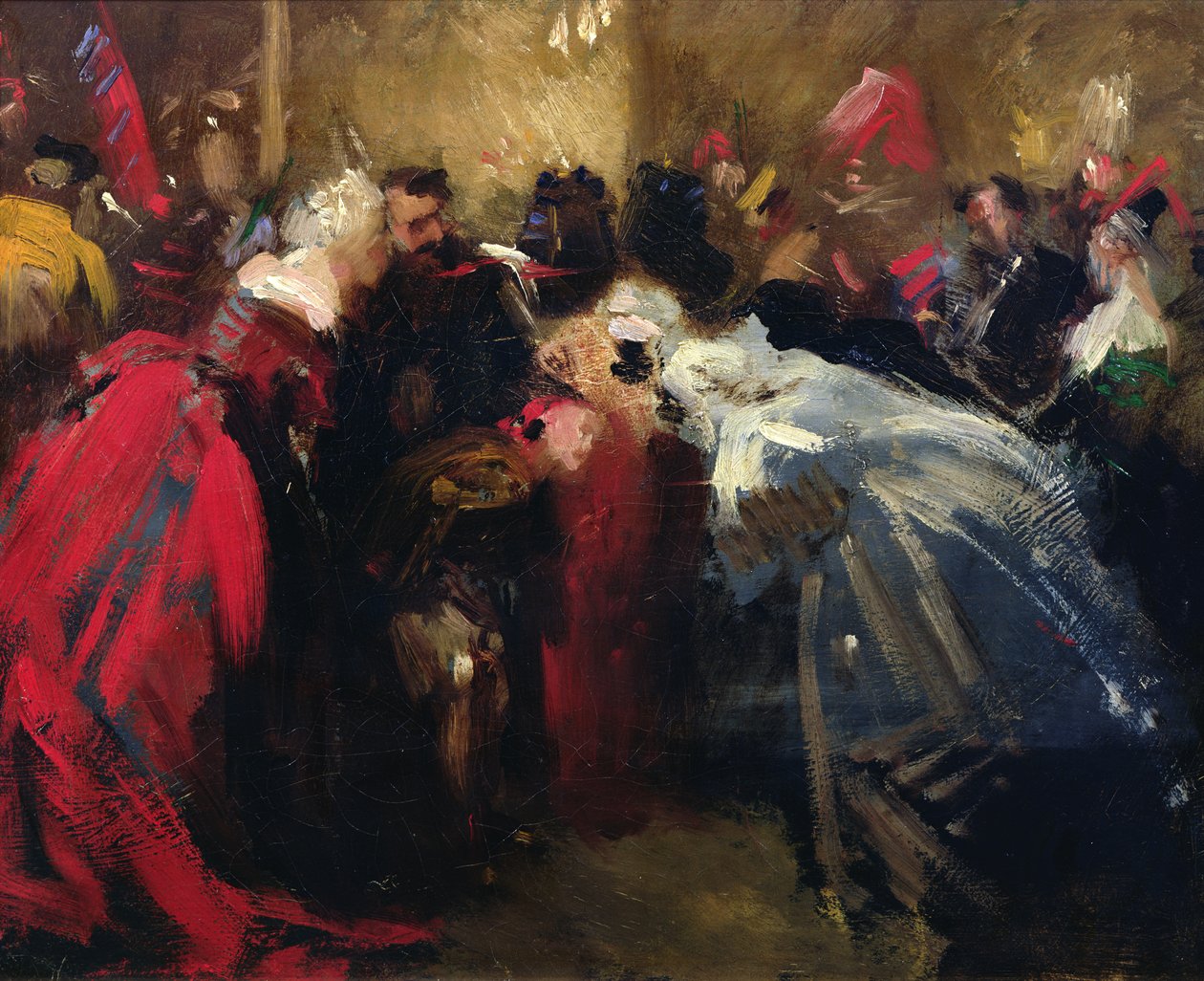 Baile de máscaras nas Tulherias de Jean Baptiste Carpeaux