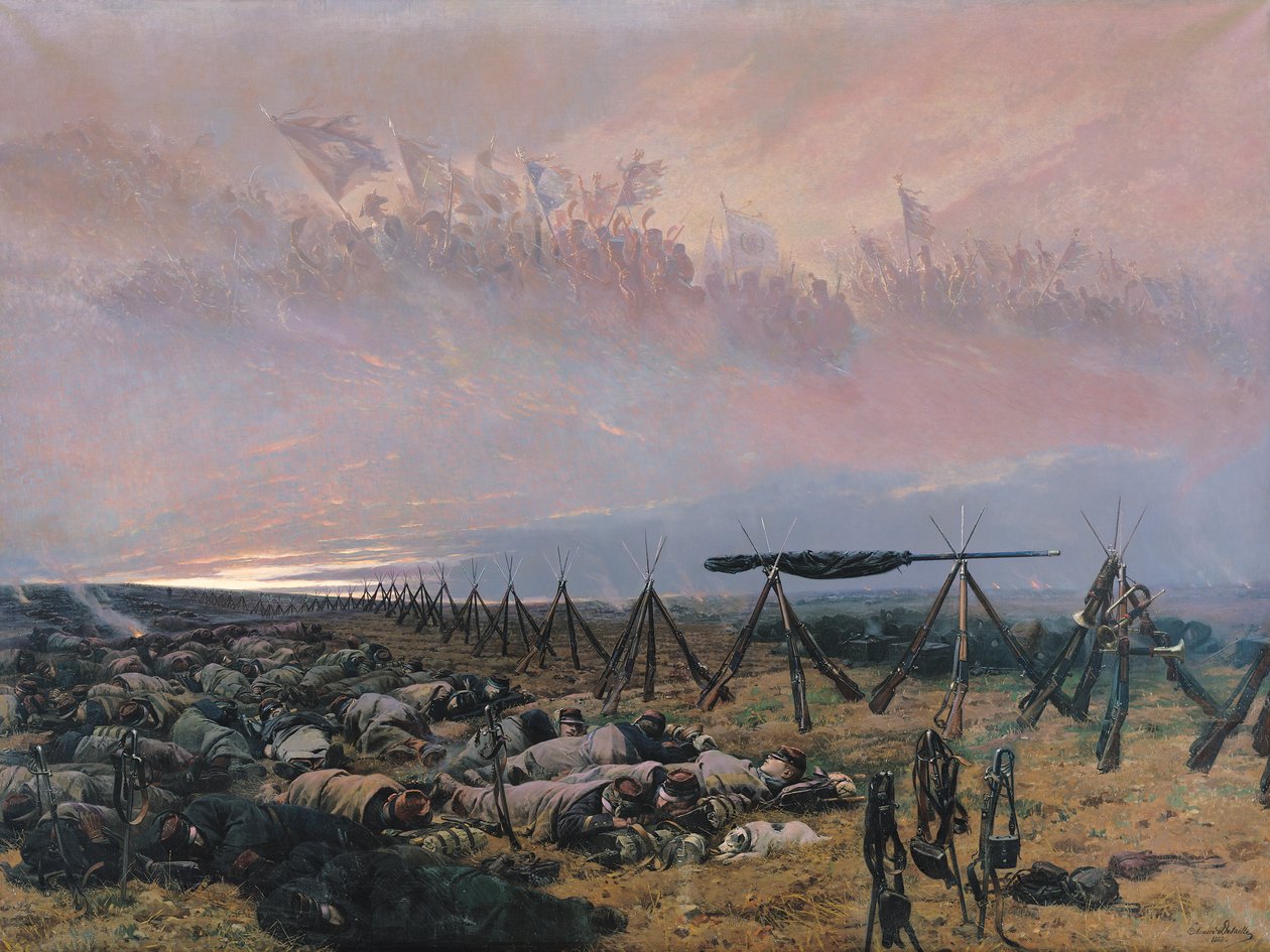 O sonho, 1888 de Jean Baptiste Edouard Detaille
