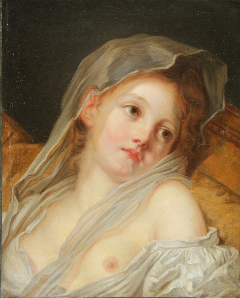 Um sonhador, c.1780 de Jean Baptiste Greuze