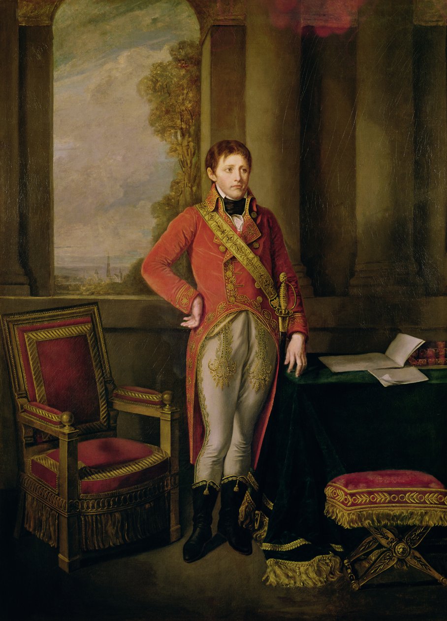 Napoleão Bonaparte (1769-1821) como Primeiro Cônsul, 1799-1805 de Jean Baptiste Greuze