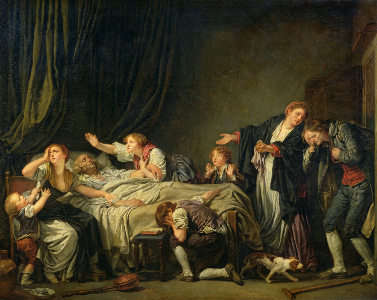O Filho Castigado, 1778 de Jean Baptiste Greuze