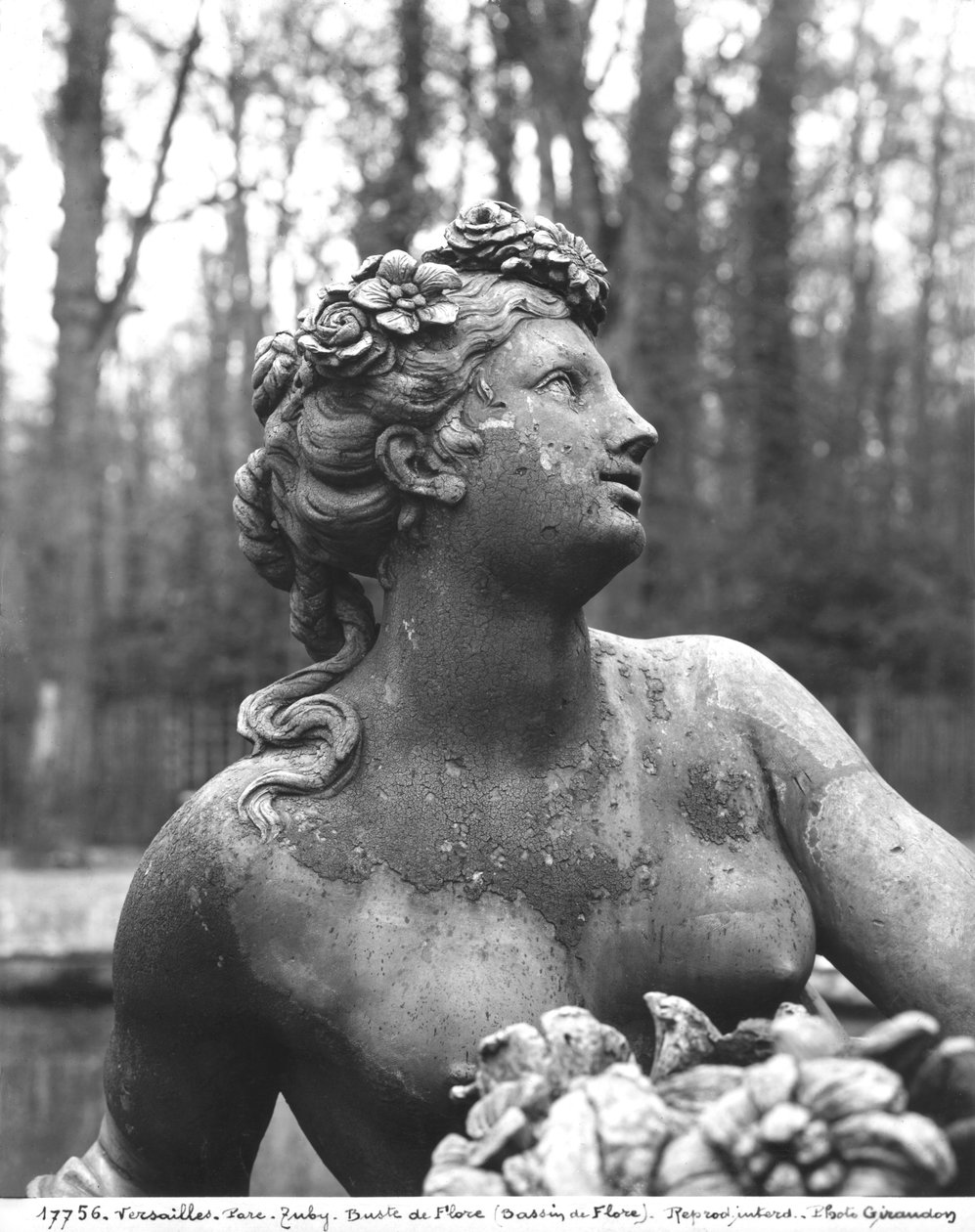 Flora (detalhe, ver também 252765) (bronze) de Jean Baptiste I Tuby