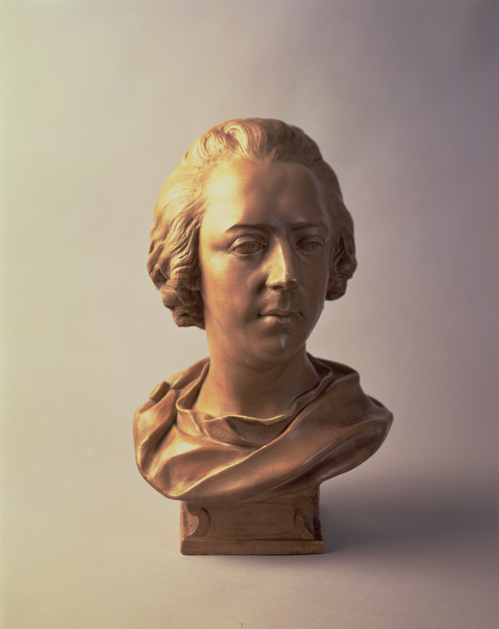 Príncipe Charles Edward Stuart (1720-88), c.1748 (gesso) de Jean Baptiste II Lemoyne