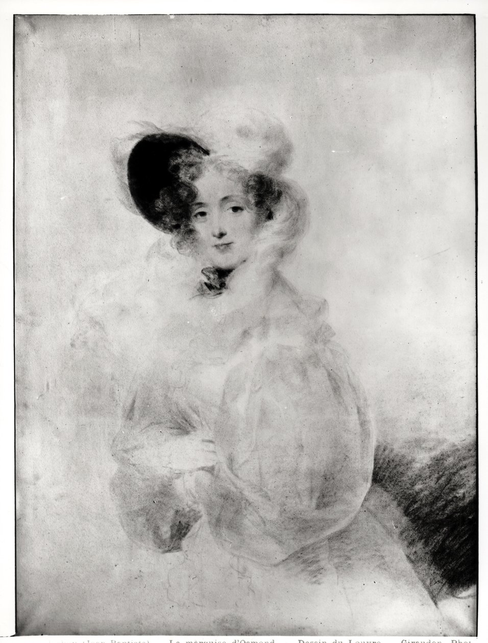 Charlotte Louise Eleonore Adelaide d&39;Osmond, Condessa de Boigne (1781-1866) início do século XIX (pastel sobre tela) de Jean Baptiste Isabey