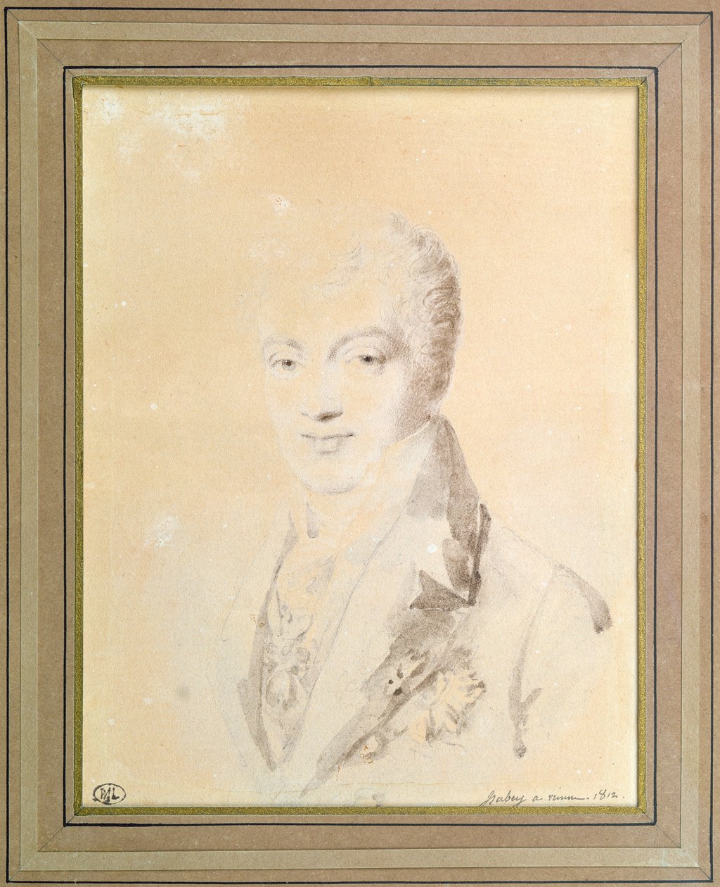Klemens Wenzel Nepomuk Lothar (1773-1859) Príncipe de Metternich-Winneburg, 1812 de Jean Baptiste Isabey