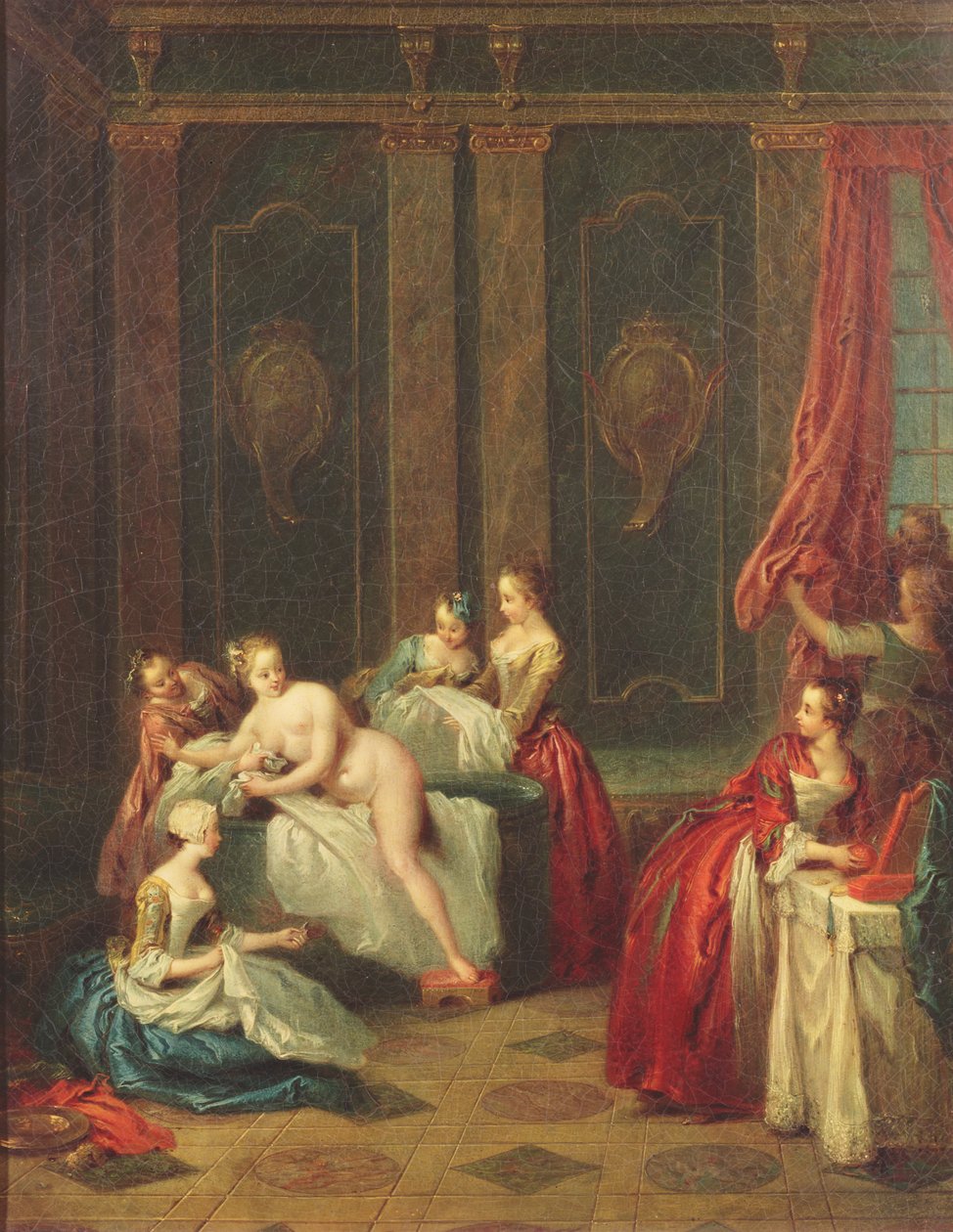 Interior do banheiro de Jean Baptiste Joseph Pater