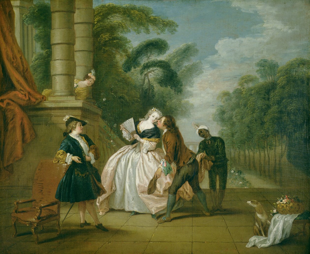 O beijo de Jean Baptiste Joseph Pater