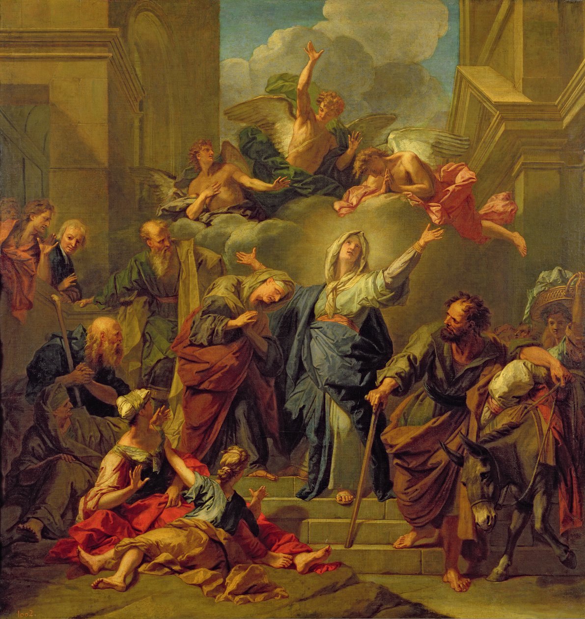 Madonna do Magnificat de Jean Baptiste Jouvenet