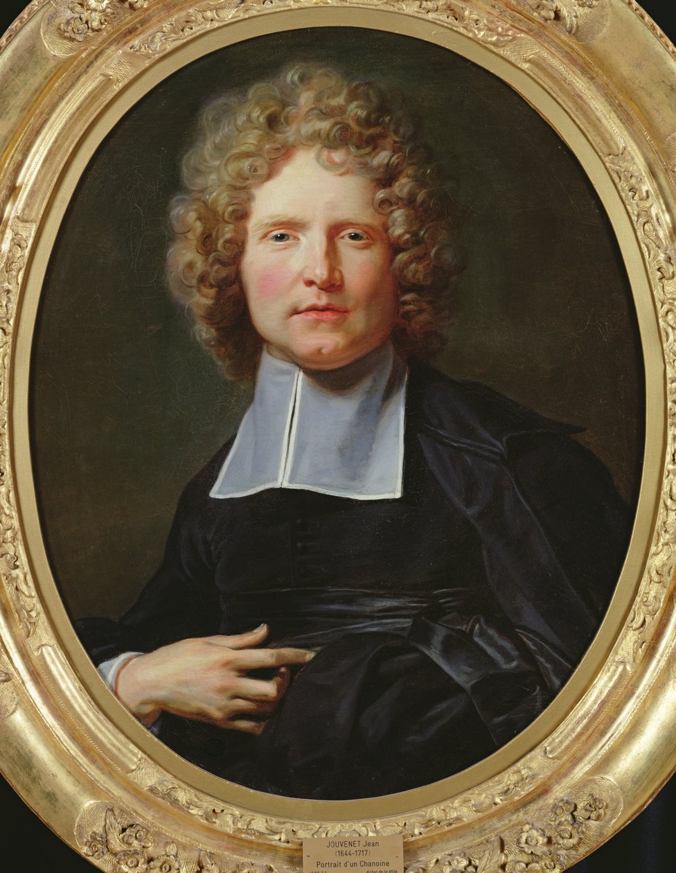 Retrato de uma Canon de Jean Baptiste Jouvenet