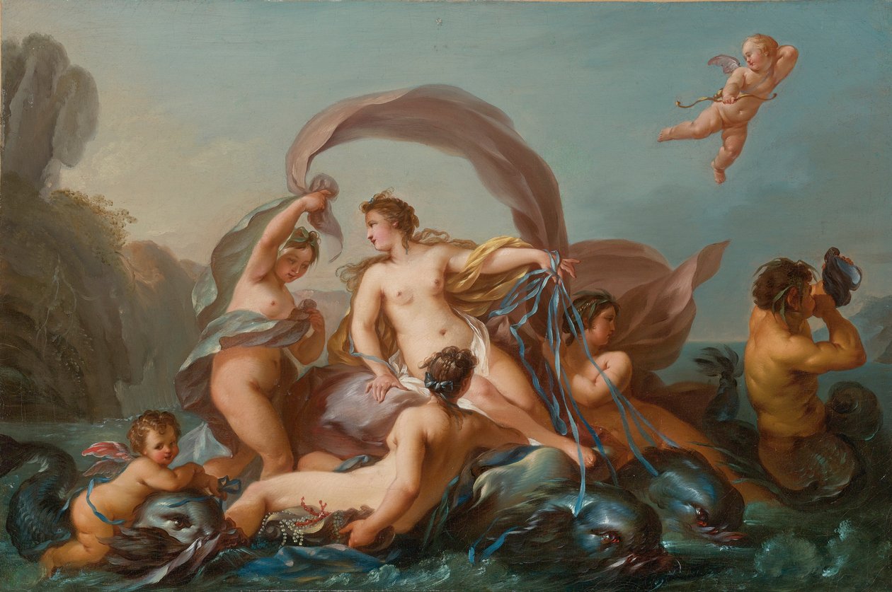 O nascimento de Vênus de Jean Baptiste Marie Pierre