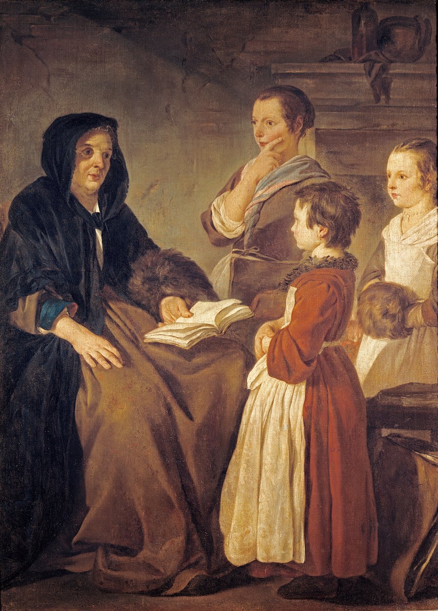 O Schoolmistress de Jean Baptiste Marie Pierre