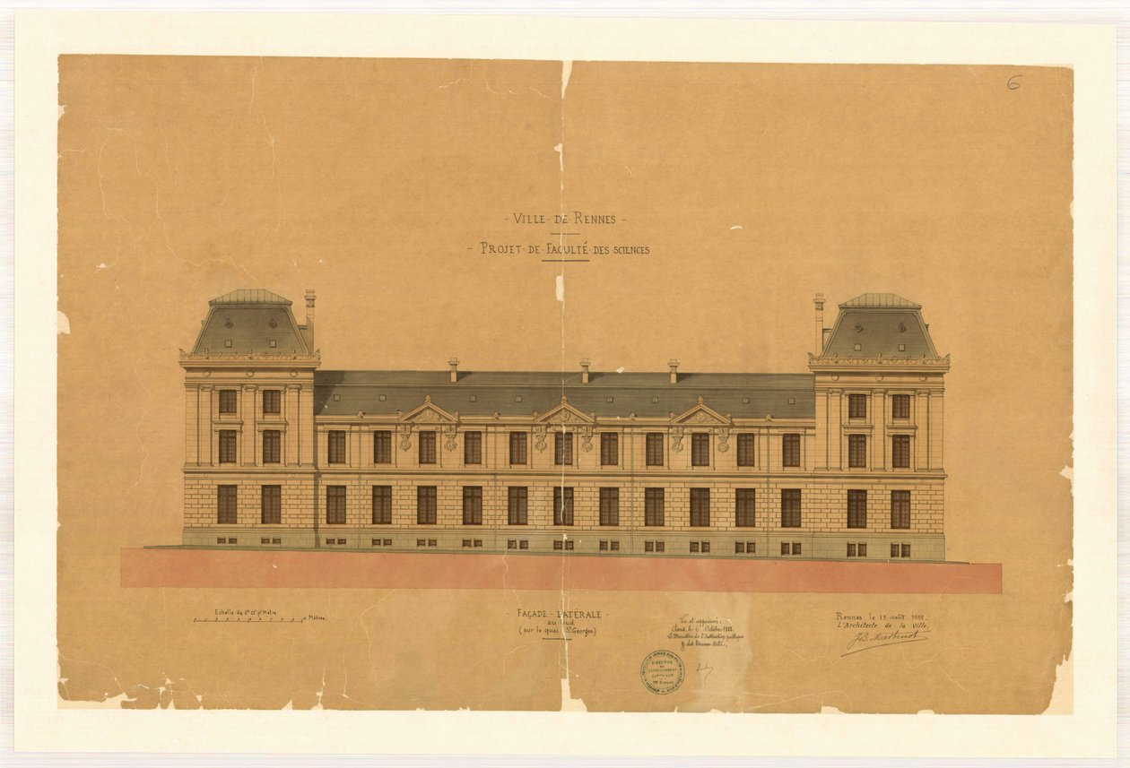 Faculdade de Ciências de Rennes de Jean Baptiste Martenot