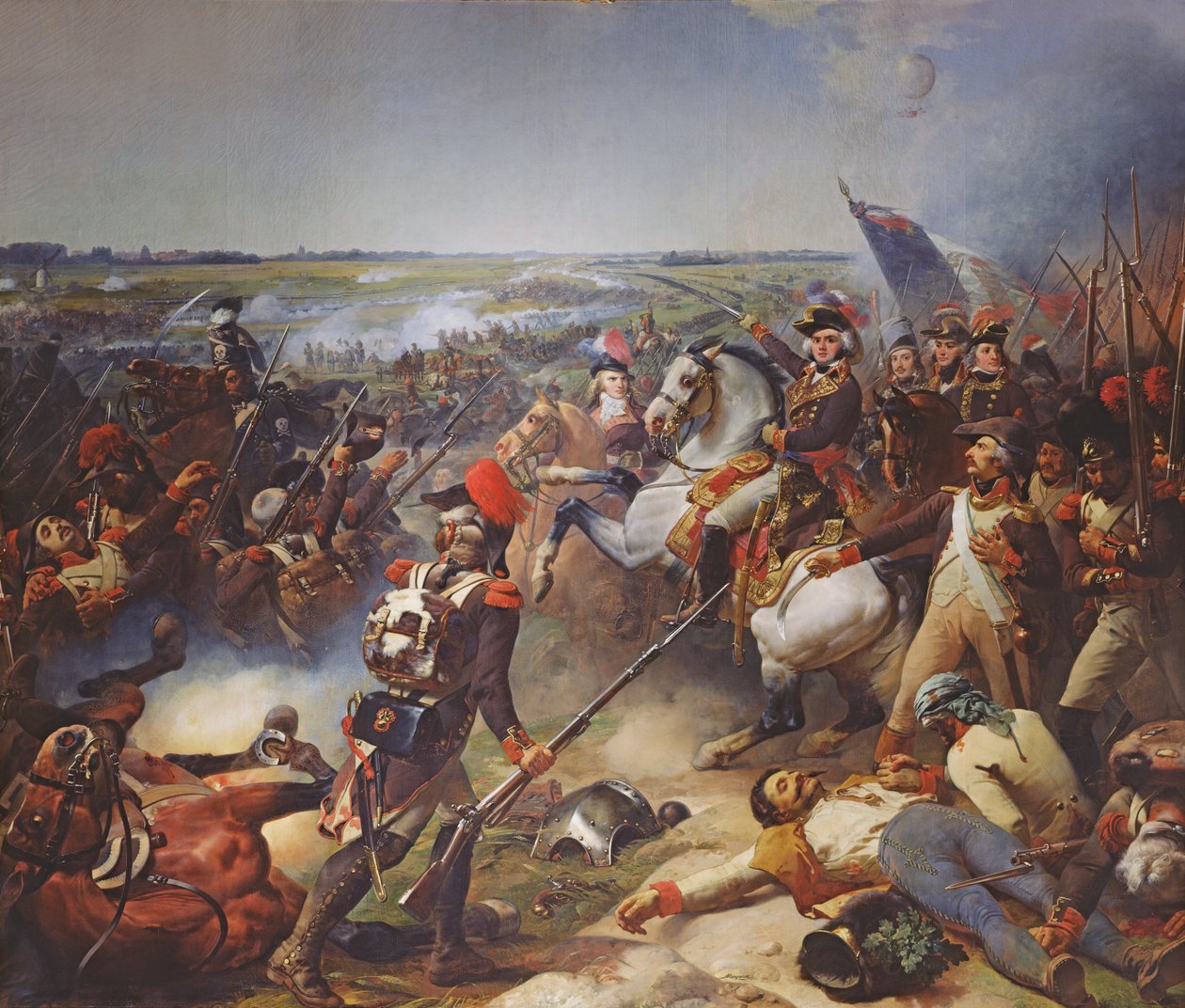 Batalha de Fleurus, 26 de junho de 1794, 1837 de Jean Baptiste Mauzaisse