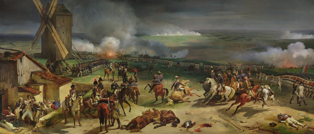 Batalha de Valmy, 20 de setembro de 1792, 1835 de Jean Baptiste Mauzaisse