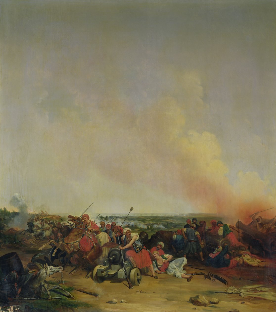 Batalha de Sidi-Ferruch, 14 de junho de 1830 de Jean Baptiste Prudent Carbillet