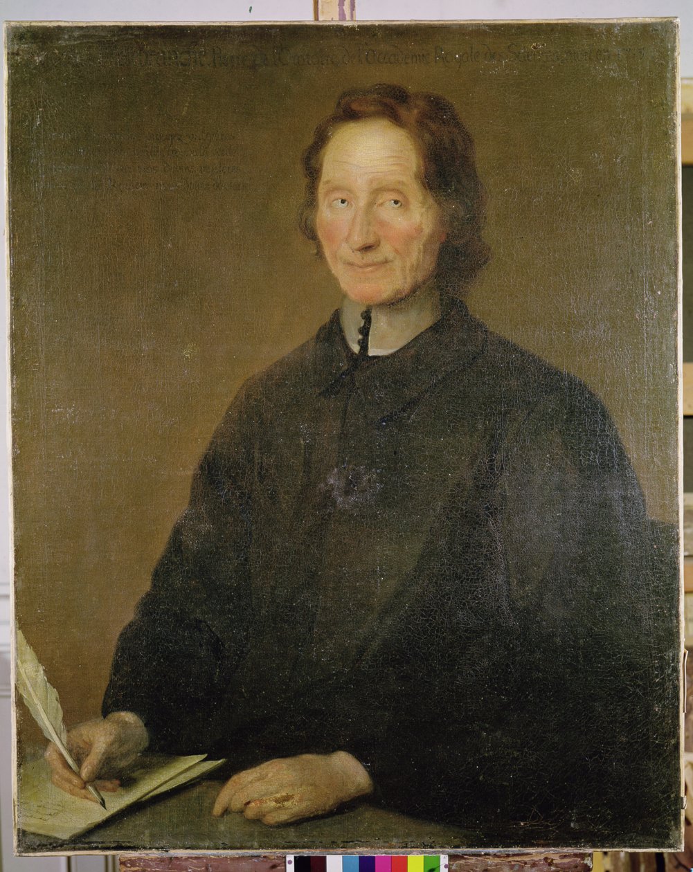 Retrato de Nicolas de Malebranche (1628-1715) início do século XIX de Jean Baptiste Santerre