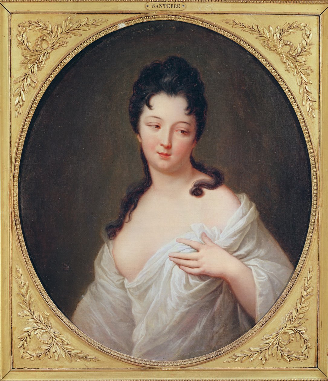 Retrato de uma mulher de Jean Baptiste Santerre