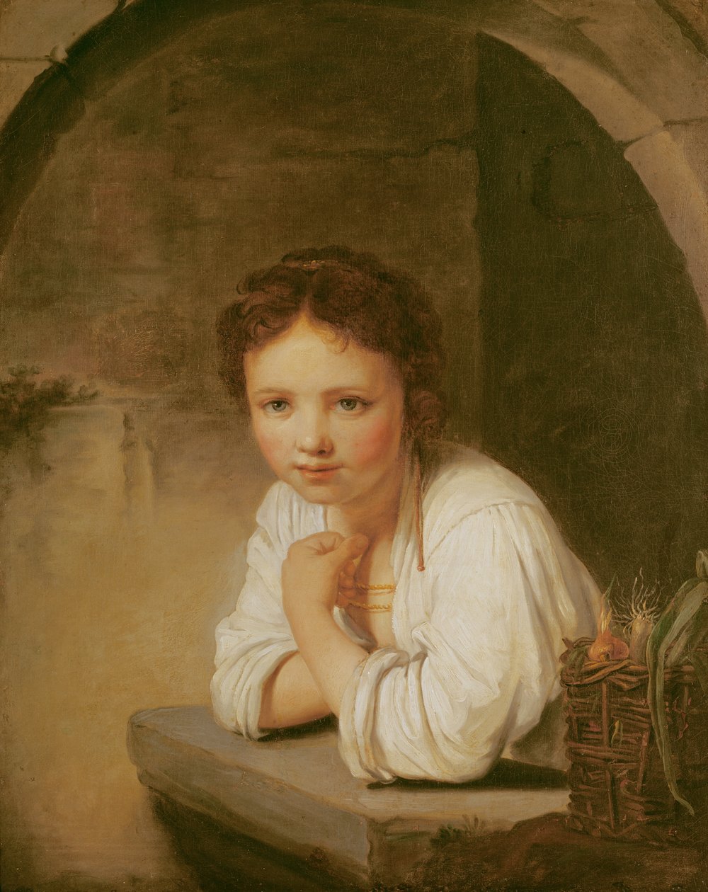 O pequeno jardineiro de Jean Baptiste Santerre