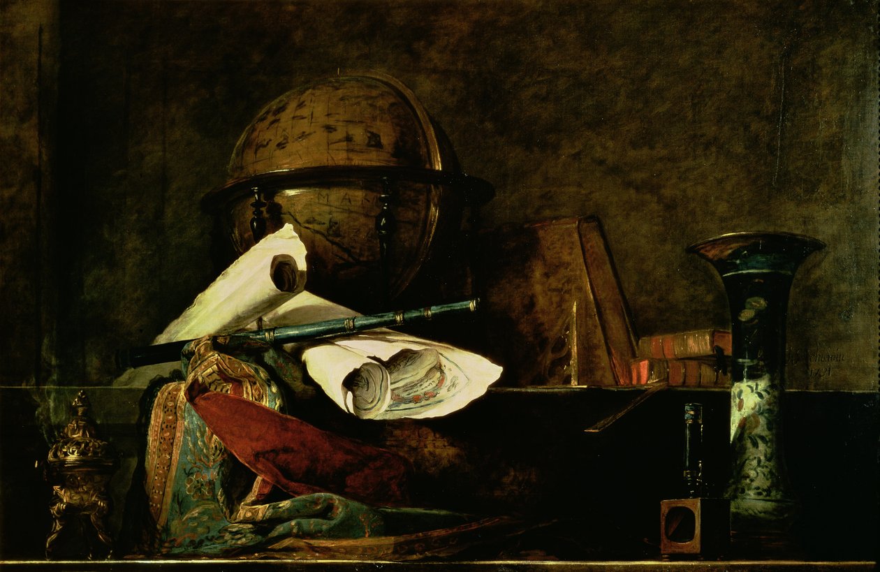 Alegoria da Ciência de Jean Baptiste Simeon Chardin