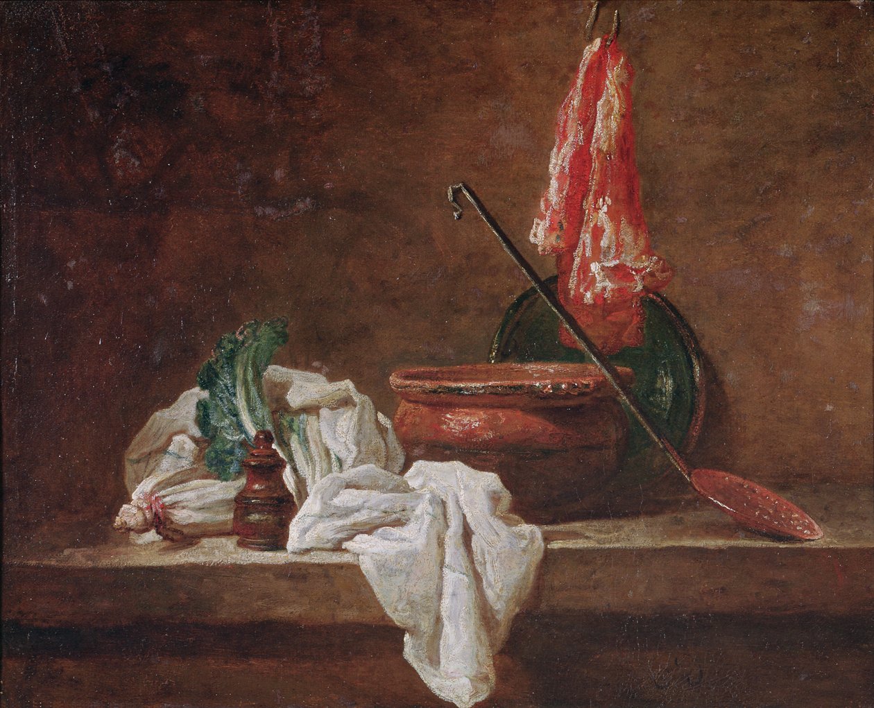 Ainda vida de Jean Baptiste Simeon Chardin