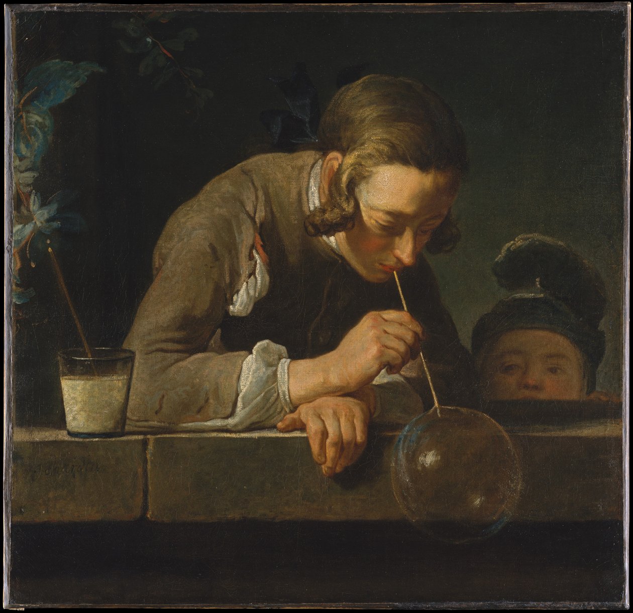 vento sabão de Jean Baptiste Simeon Chardin