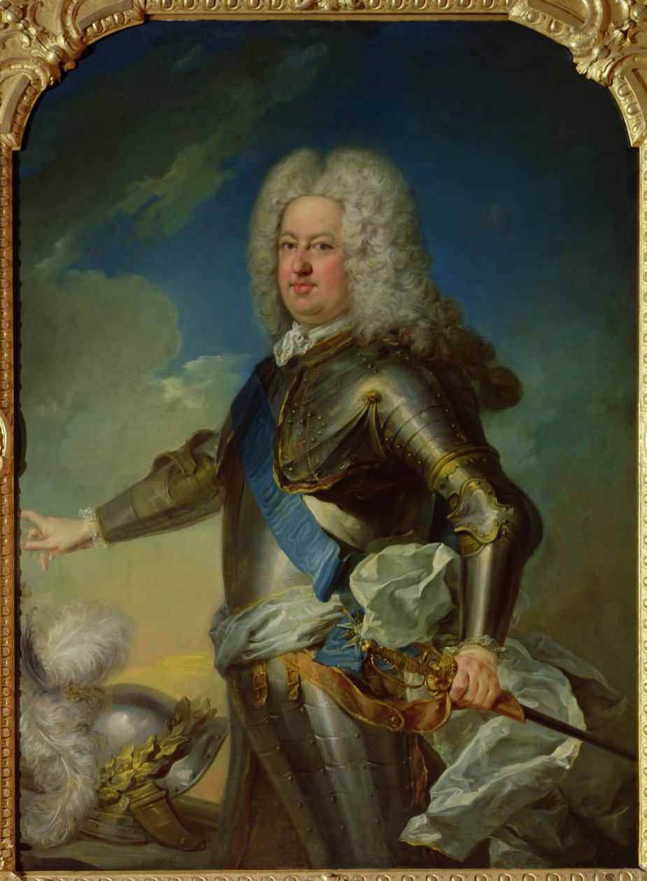 Retrato de Estanislau Lesczinski (1677-1766) Rei da Polônia de Jean Baptiste van Loo