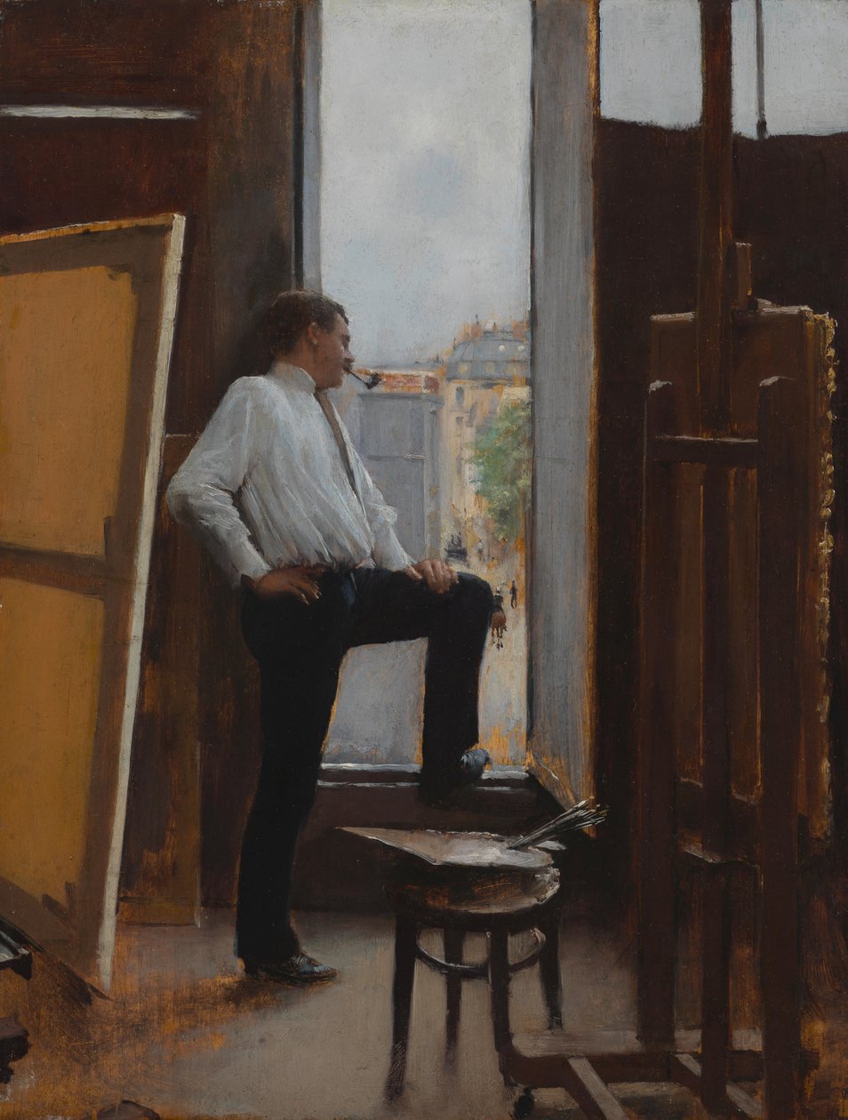 No estúdio de Jean Beraud