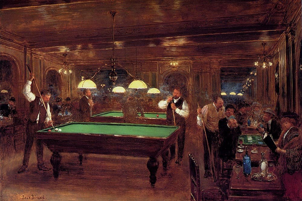Bilhar de Jean Beraud