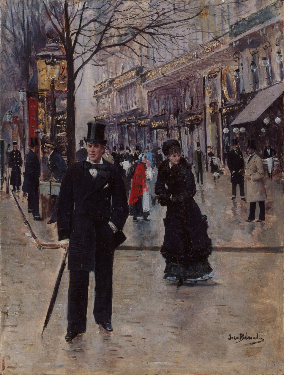 Na avenida de Jean Beraud