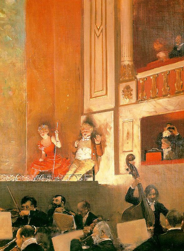 Representação no Theatre des Varietes de Jean Beraud