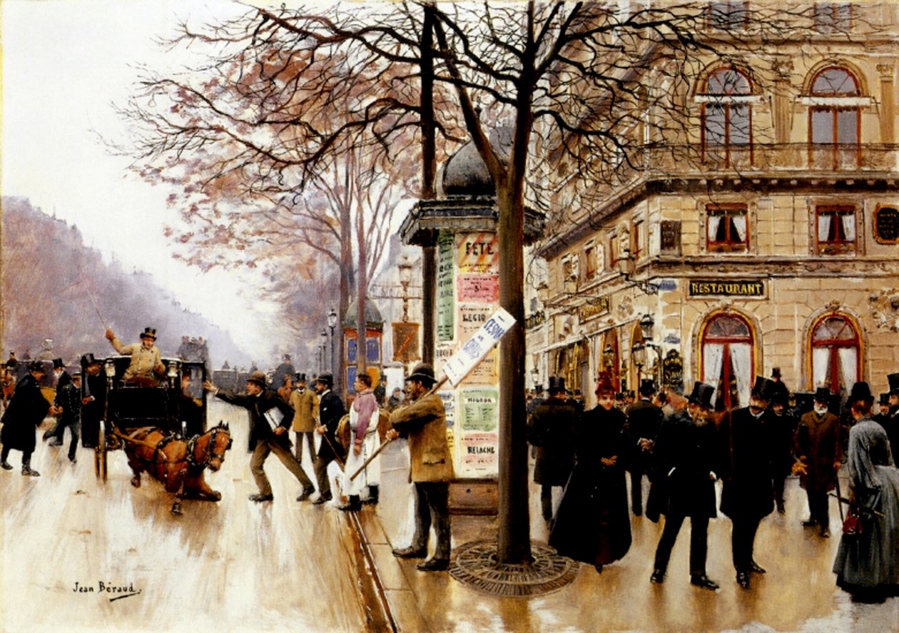 O acidente de táxi de Jean Beraud