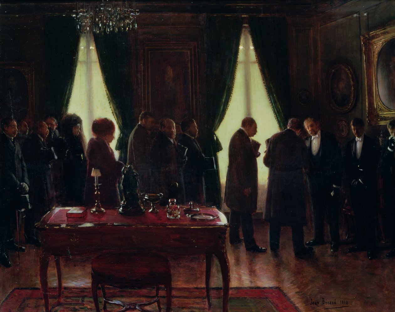 O Viúvo, 1910 de Jean Beraud