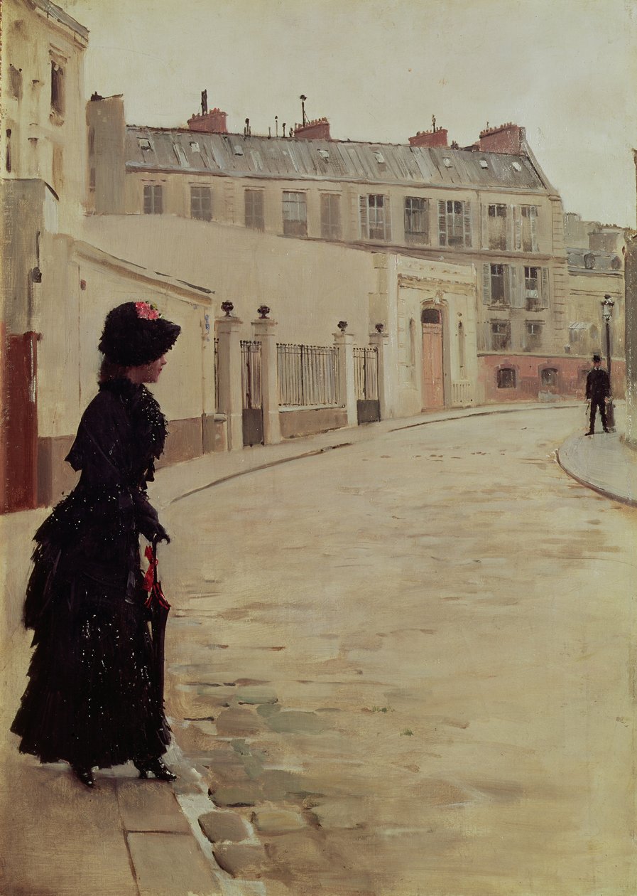 Espera, Rue de Chateaubriand, Paris de Jean Beraud