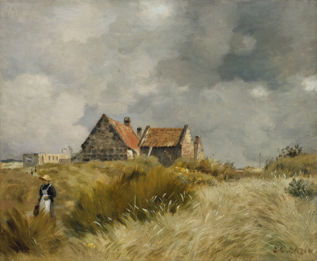 Cottage nas dunas de Jean Cazin