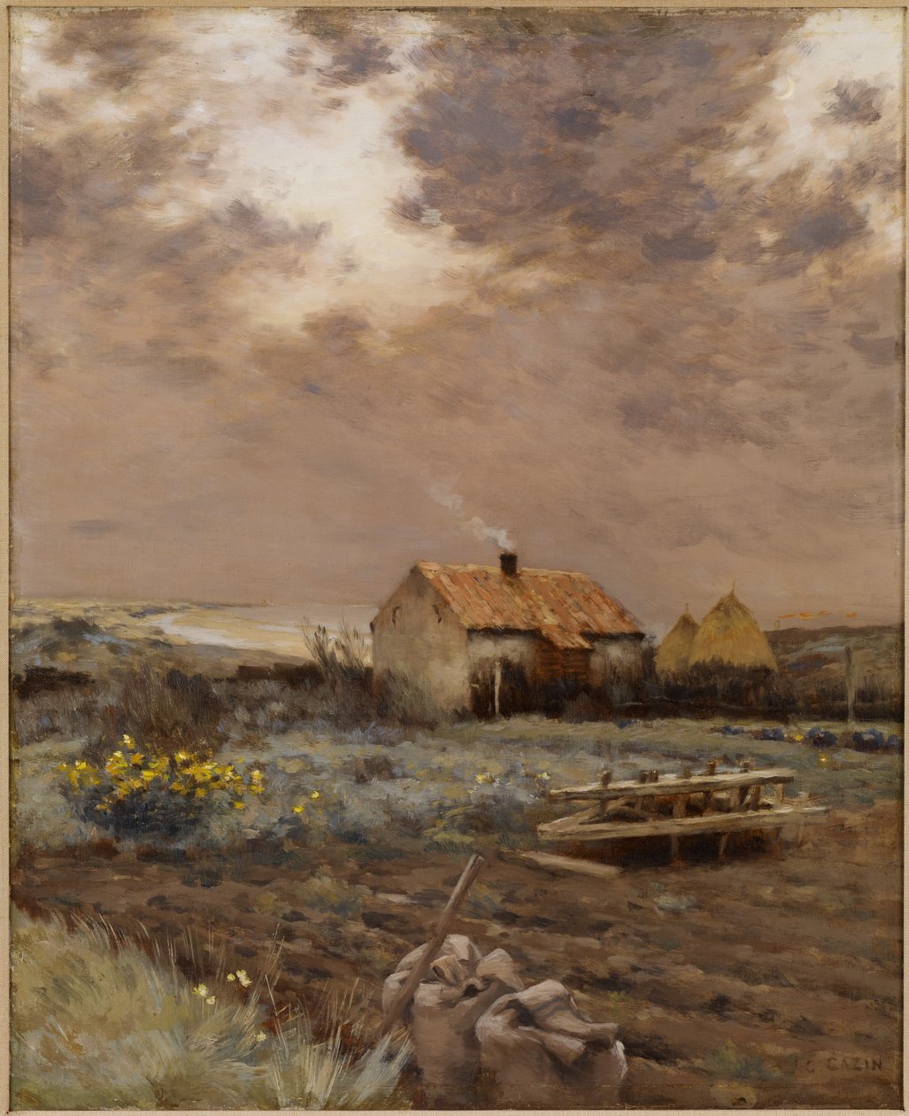 Paisagem, c.1880 de Jean Charles Cazin
