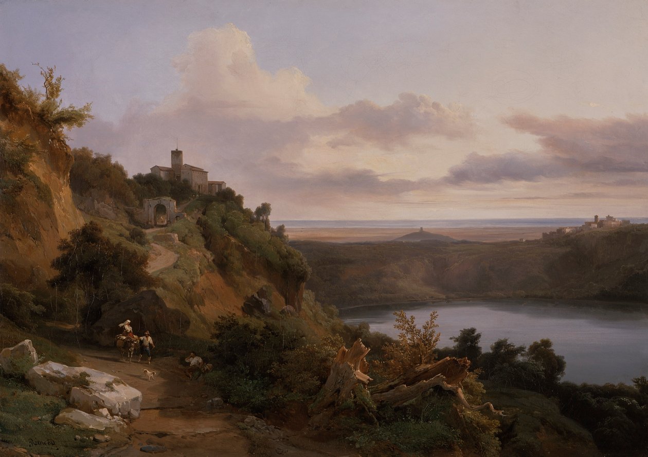 Lake Ask de Jean Charles Joseph Rémond